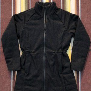 SOLD ---------Patagonia Recycled Wool Insulated Coat Long Black Jacket